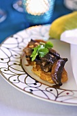 Mushroom bruschetta