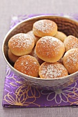 Sweet yeast dough rolls