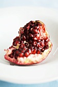 Pomegranate, broken open