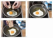 Frying an egg