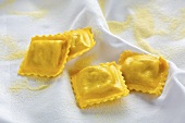 Home-made ravioli