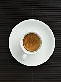 Espresso from above