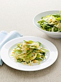 Fennel and spinach salad