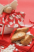 Cantucci di Natale (Cantucci with Christmas decoration, Italy)