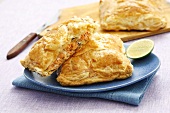 Salmon pasties (with puff pastry)