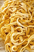 Home-made tagliatelle