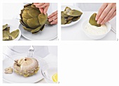The correct way to eat artichokes