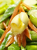 Vegetables with butter (detail)