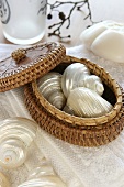 Shells in a jewellery basket