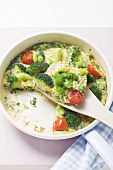Broccoli tortilla