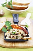 Mushroom raclette