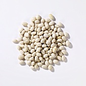 A heap of white beans