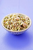 Lentil, chick-pea and mung bean sprouts