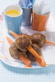 Meatballs with carrots