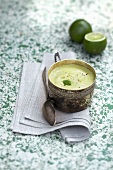 Avocado and coconut soup