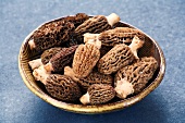 Morels in a dish