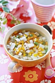 Vegetable soup for children