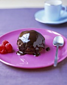 English chocolate pudding