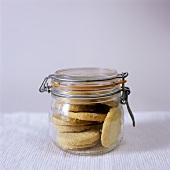 Biscuits in a jar