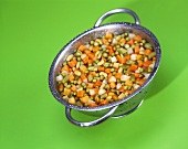Tinned mixed vegetables