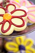 Flower biscuit (close-up)
