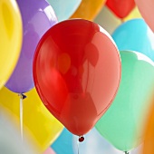 Coloured balloons