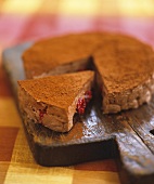 Chocolate raspberry cake