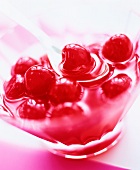 Cherries in liqueur