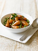 Pea and carrot salad