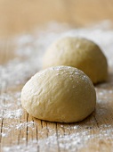 Two balls of dough