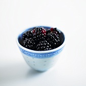 Blackberries in small bowl