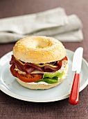 Bagel sandwich