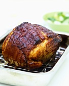 Roast pork with crackling