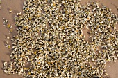 Dried camomile (chamomilla recutita) used in bio-dynamic winegrowing