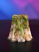 Vegetable aspic with herbs