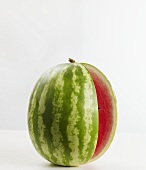 Wassermelone, angeschnitten