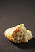 A piece of white bread