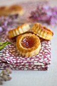 Rose jelly tartlets