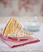 Toast in an antique toast rack