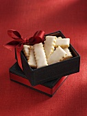 Pariser Stangerl (Austrian Christmas biscuits) as a gift