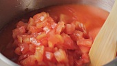 Making tomato sauce (German Voice Over)