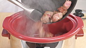 Rindereintopf in Crock Pot zubereiten