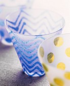 Colorful Decorated Glasses
