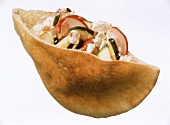 Pita Bread Stuffed with Vegetables and Feta