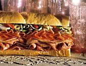Large Loaded Hoagie Sandwich
