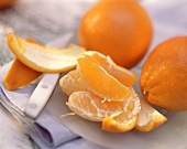 Peeled Orange Slices