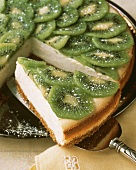 Cheesecake with Kiwi