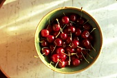 Cherries in a Bowl