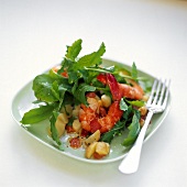 Single Serving of Fesh Salad with Shrimp