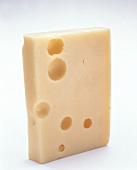 A Wedge of Emmenthal Cheese